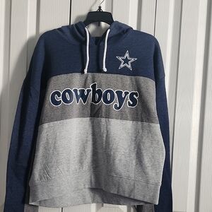 Cowboys Navy and Gray  Sweater
